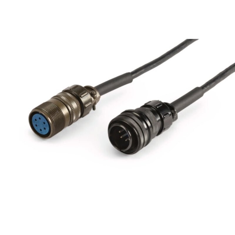 lincoln 6 pin male and female plugs next to eachother