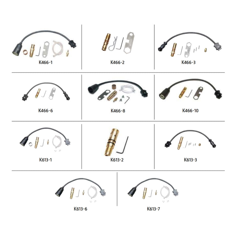 detail pictures of lincoln mig gun back end connector kits