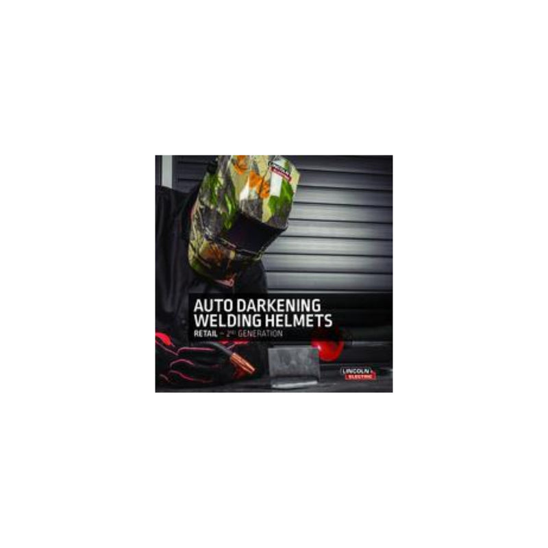 Auto-Darkening Lincoln Electric® Midnite Black Welding Helmet 