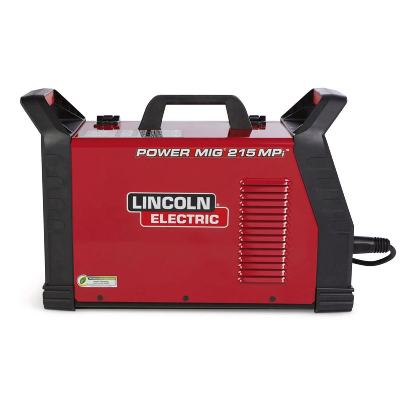 Lincoln Electric® POWER MIG® 215 MPi™ Multi-Process Welder Aluminum One-Pak® side view