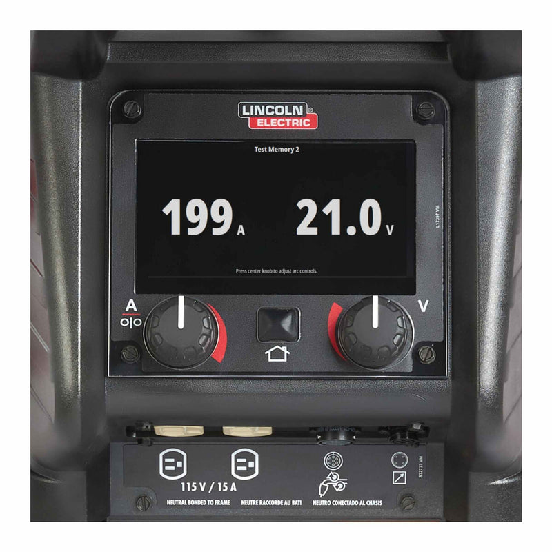 Lincoln Electric® POWER MIG® 262MP Multi-Process Welder Educational One-Pak® screen