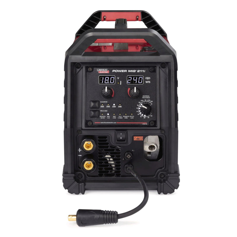 Lincoln Electric® POWER MIG® 211i MIG Welder front view
