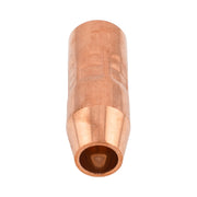 Front view of Miller Style AccuLock Copper Nozzle for MDX-100 MIG Gun NS-M1200C