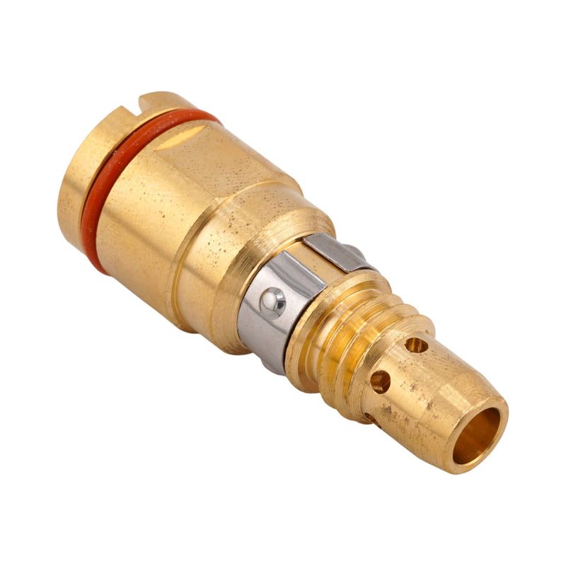 Isometric front view of Miller Style AccuLock Diffuser for MDX-250 MIG Guns D-M250