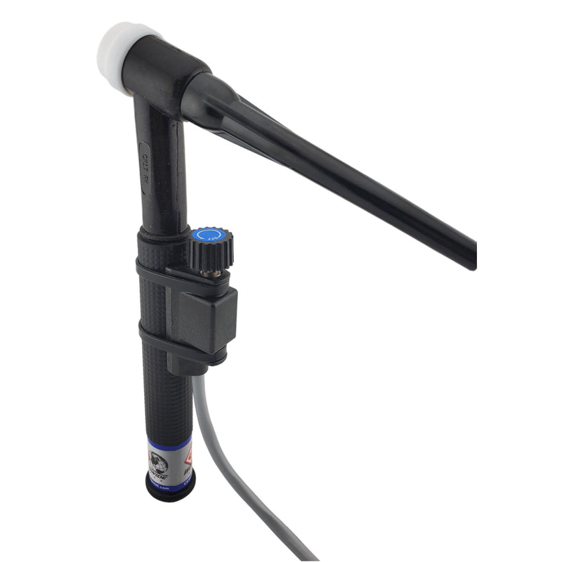 TIG torch with amperage control