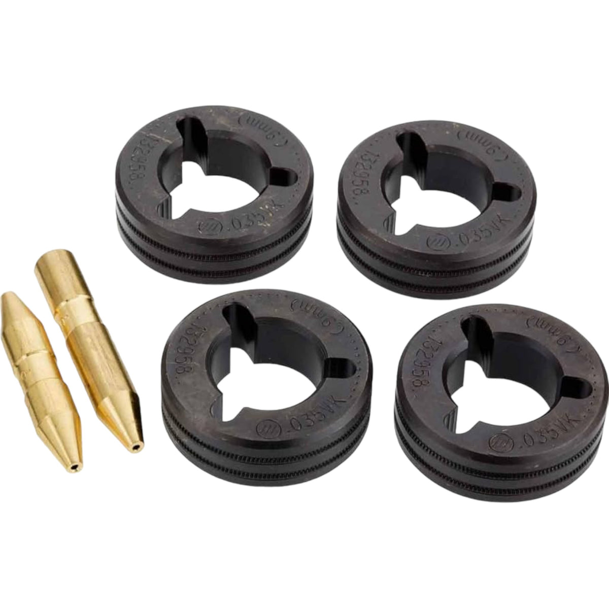 Miller Four Roll Knurled VGroove Drive Kits Flux Cored Wire — Weldready