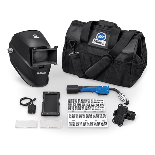 miller mobile arc complete training system with gun and test plates
