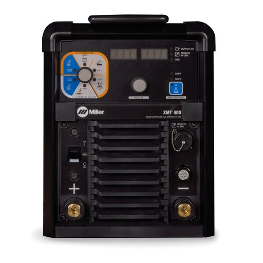 miller xmt 400 welding power source front control panel