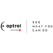 The Optrel Logo - Swiss made - quote reads "See what you can do" 