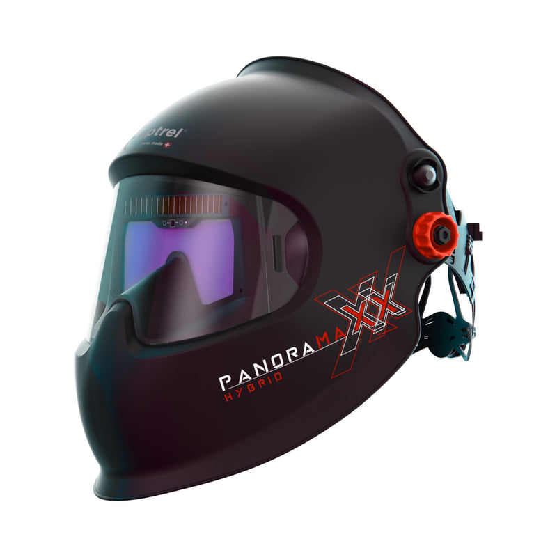 Side view of Optrel Panoramaxx Hybrid Laser Welding Helmet