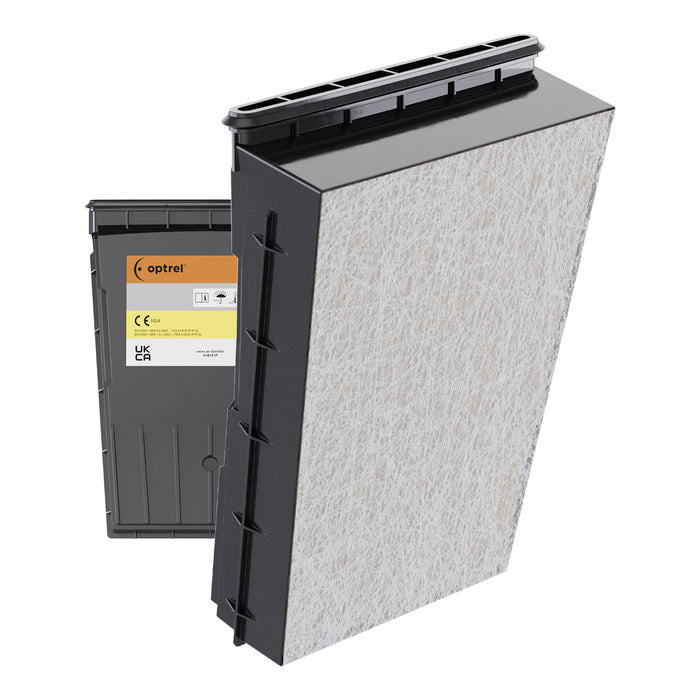 view of both sides of combination filter for optrel swiss air