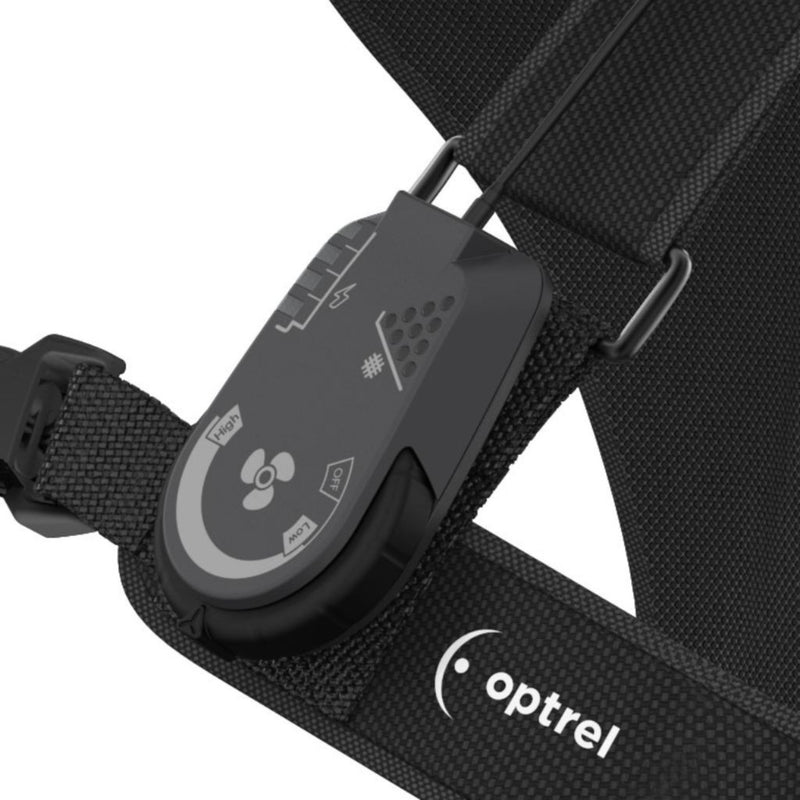 Optrel Control panel attached to unit 