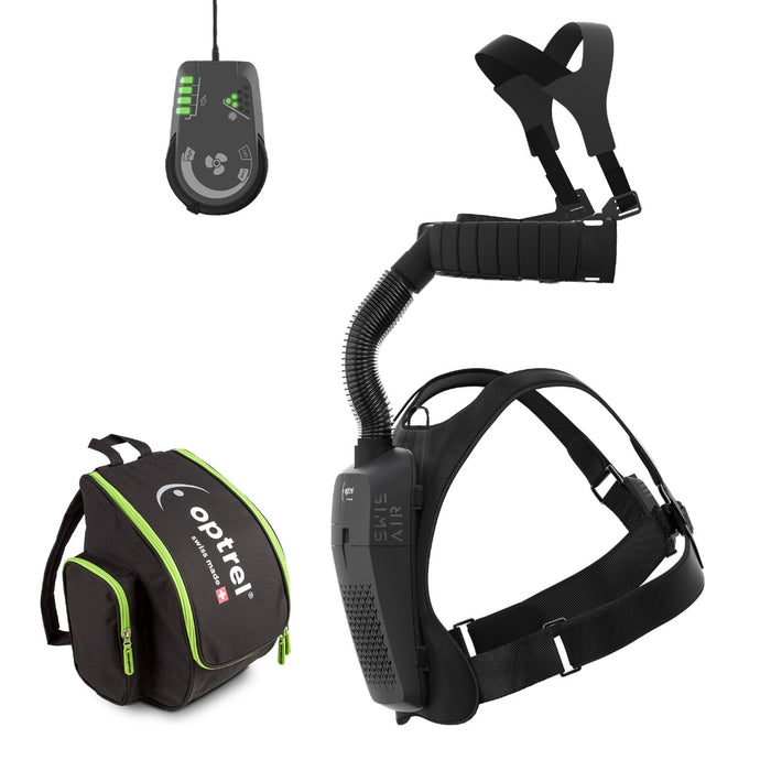 optrel swiss air tight fit respirator with no mask and full package