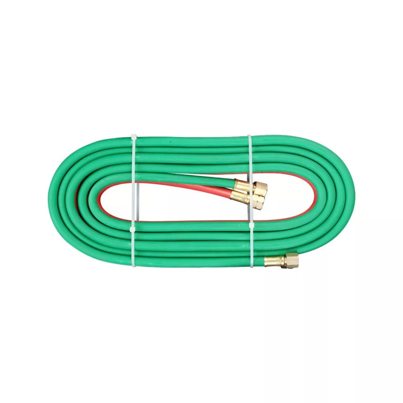twin oxy acetylene hose bundled and wrapped