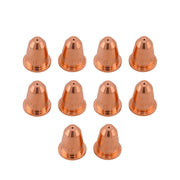 group of ten trafimet style plasma cuting tips
