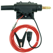 control panel of parker universal spool gun showing lincoln bell plug connection