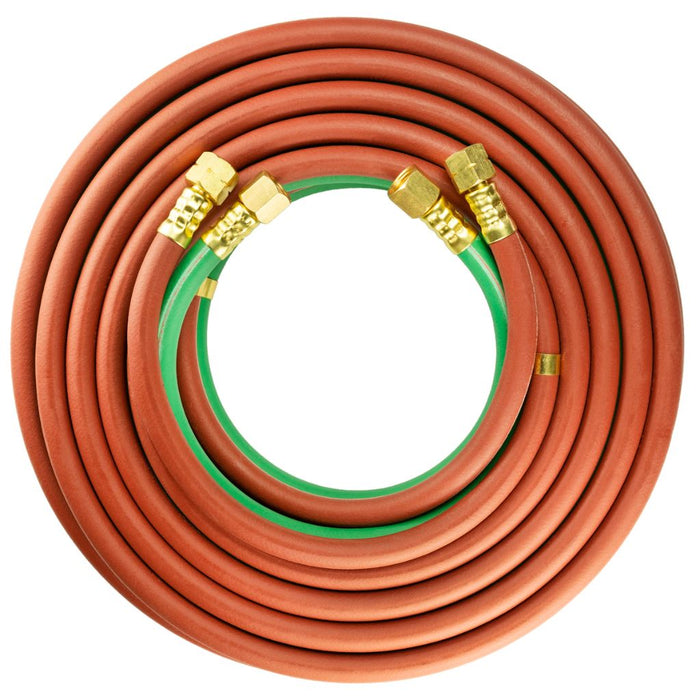 Type T Twin Welding Hose With BB Fittings