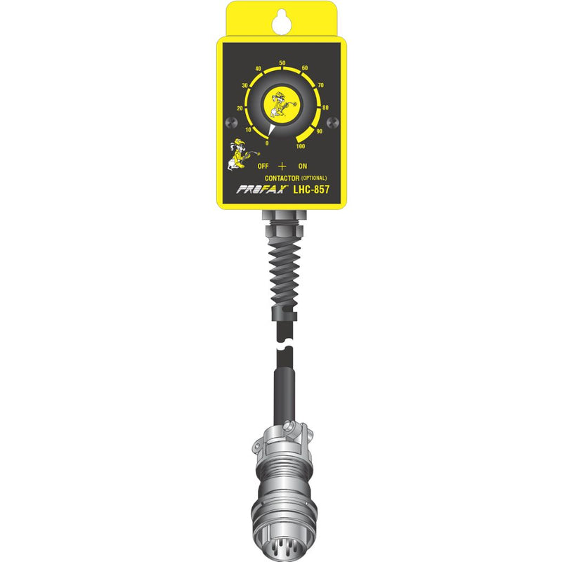 remote amperage control for use with lincoln welders