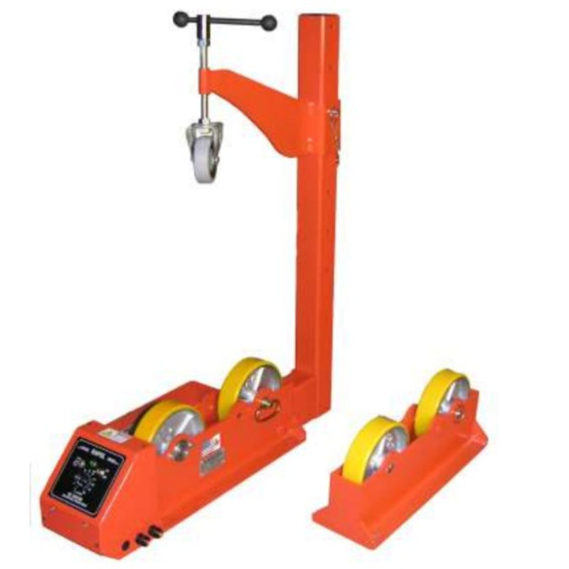 Rapol turning rolls for 2500 pound pipe