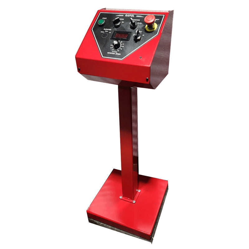 rapol control console mounted to pedestal base