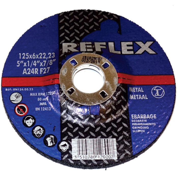 relex abrasives 5" grinding disc