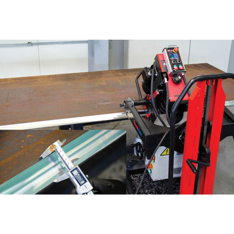 Steelmax ABM 50 Auto Feed Double-Sided Beveling Machine