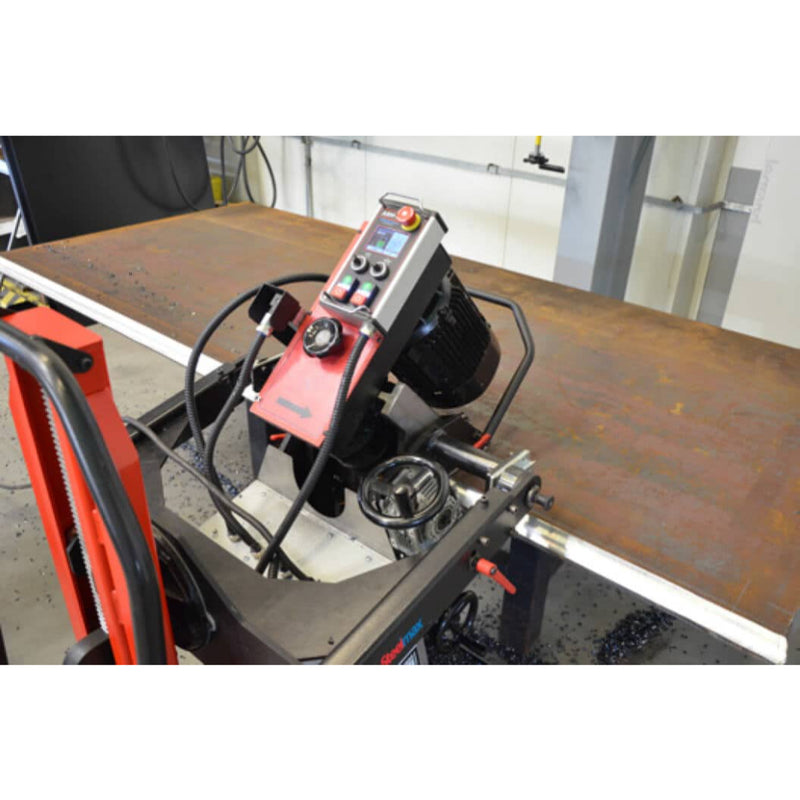 Steelmax ABM 50 Auto Feed Double-Sided Beveling Machine