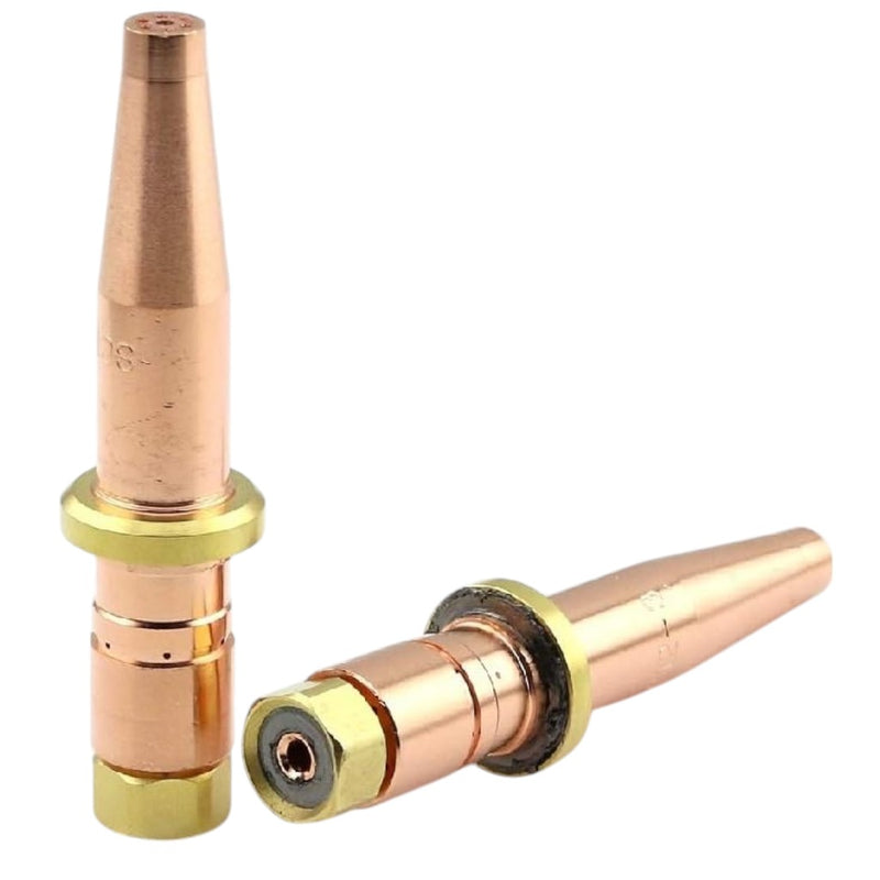 pair of two smith style oxy acetylene cutting tips SC12