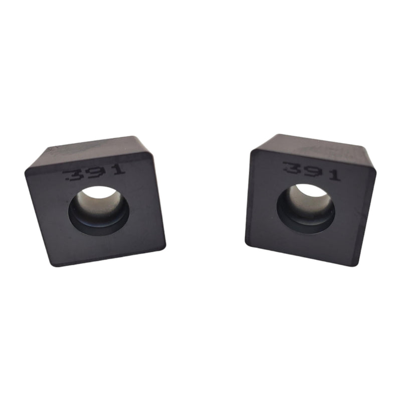 Front view of steelmax beveling inserts for BM7