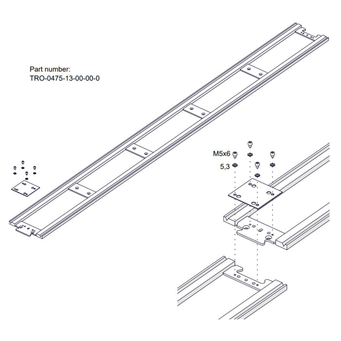 Steelmax Torch Runner Track Assembly