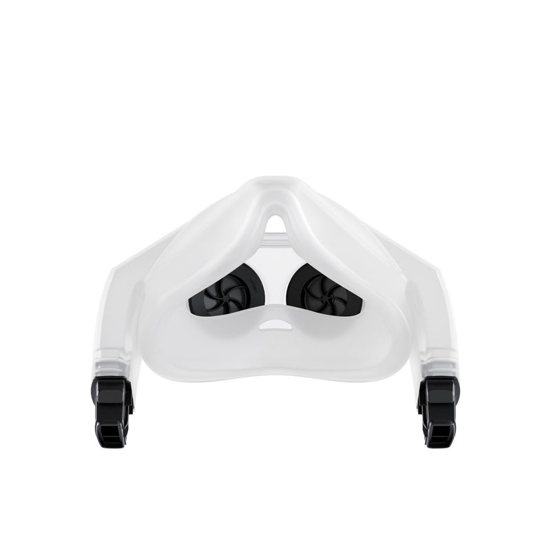 inside look of tight fit mask for optrel swiss air