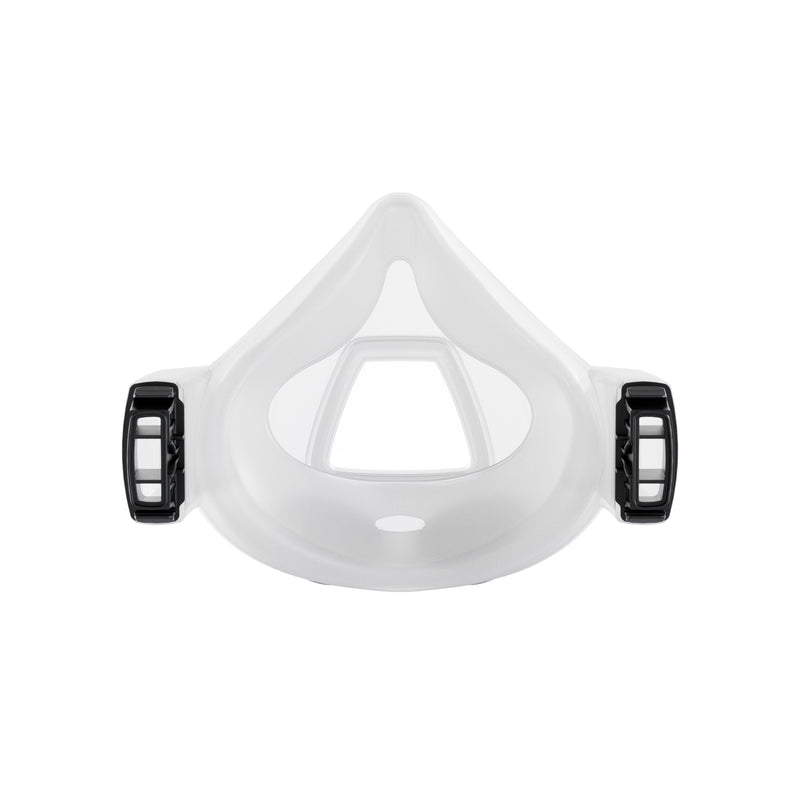 rear view of tight fit mask for optrel swiss air