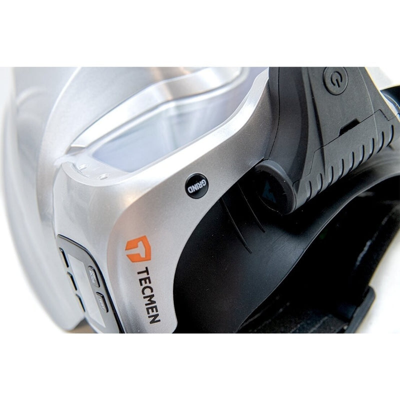 grind button of tecmen arc mask