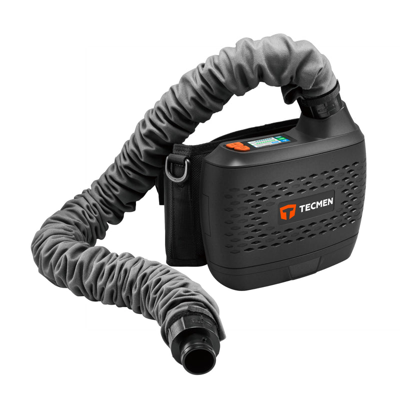 tecmen freflow pro blower with hose attached