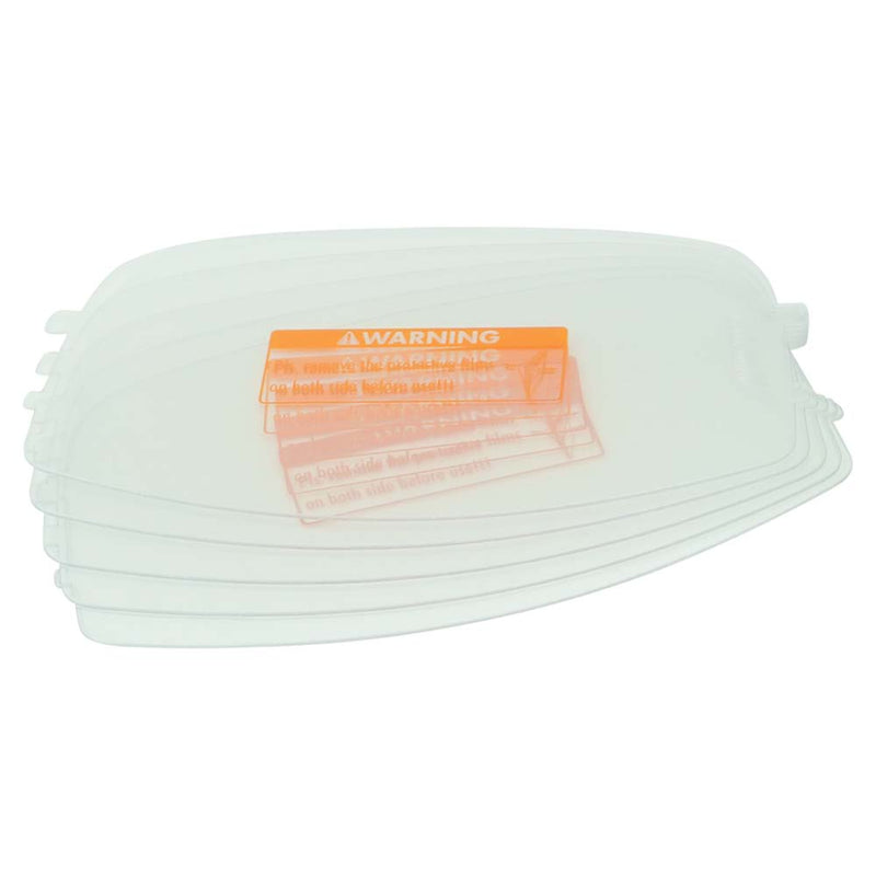 5 replacement grinding shields for use with tecmen tm1000 welding helmet