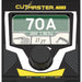 Front screen of Thermal Dynamics cutmaster 70 showing 70A on color screen