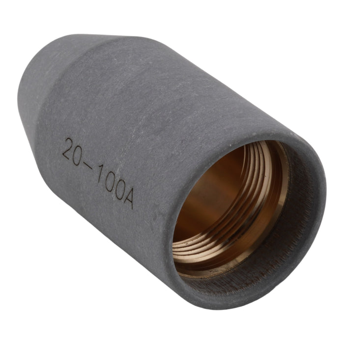 interior view of threads for torch connection on intellicut thermal dynamics retaining cup 9-8218