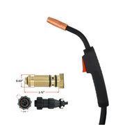 Tweco Mini Style MIG Gun Lincoln connection