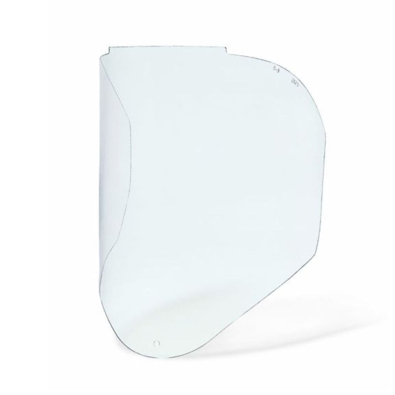 clear polycarbonate face shield for use with uvex bionic grinding shield