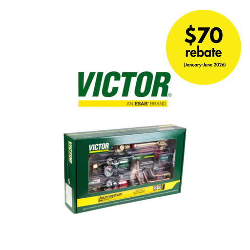 Victor Journeyman $70 esab rebate