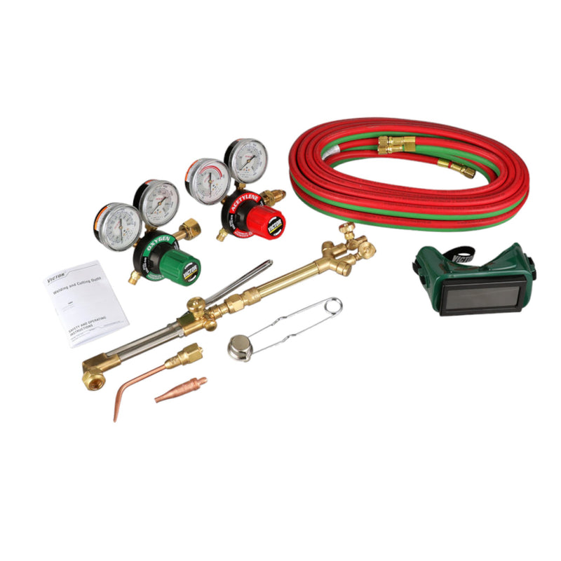 Victor Medalist complete kit laid out 