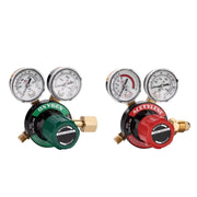 side by side victor g350 style oxygen and acetylene regulator