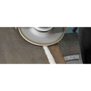 walter flexcut mill scale removal grinding wheel in action