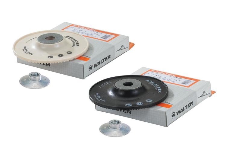 Black and white Walter Turbo Backing Pads