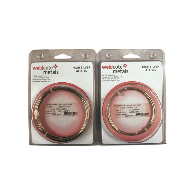 High Silver Brazing Alloys 45%