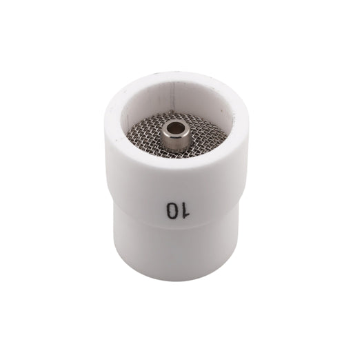 Weldready FRK JZ10 White Ceramic TIG Cup W/ Diffuser Screen
