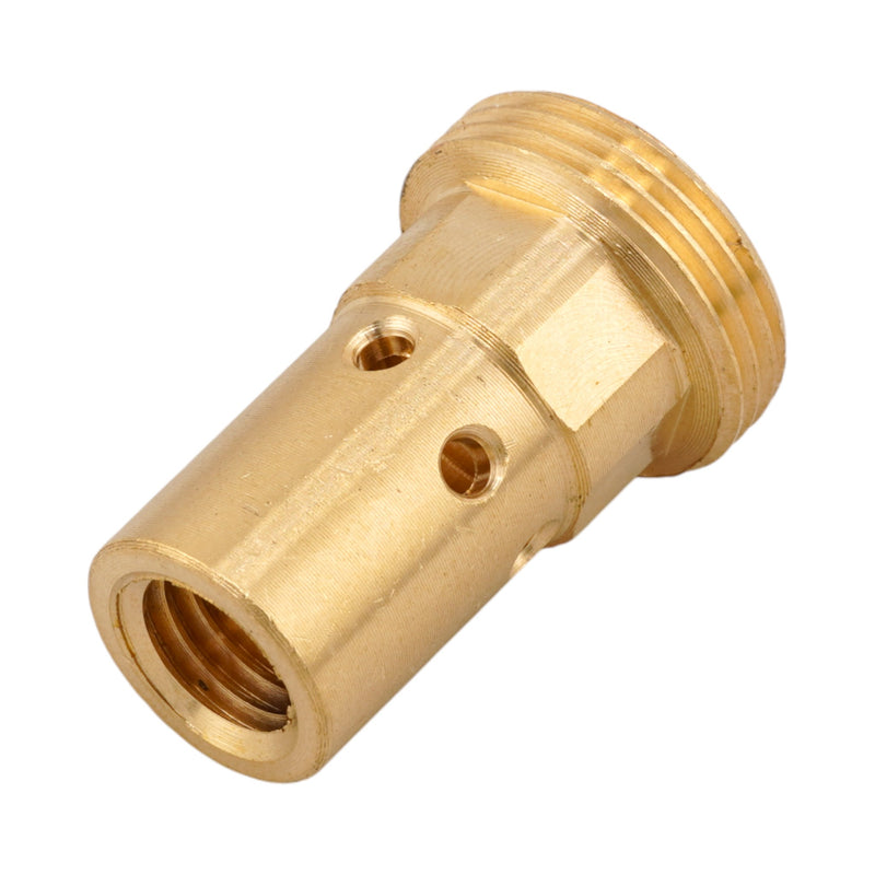 Isometric view of Binzel Style M8 Tip Holder for Spray Arc MB 501 142.0022