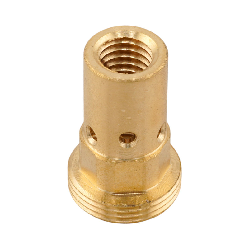 Top view of Binzel Style M8 Tip Holder for Spray Arc MB 501 142.0022