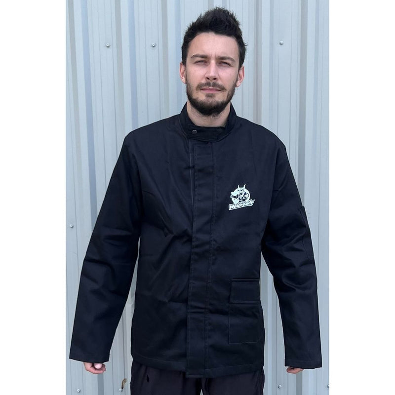 Weldready Black Flame Retardant FR Welding Jacket
