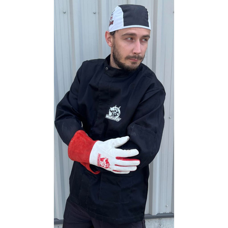 Weldready Black Flame Retardant FR Welding Jacket